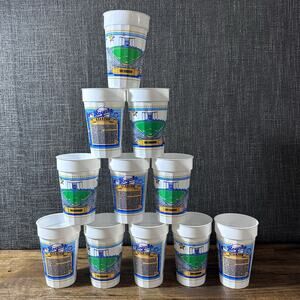 Lot Of 11 Royals Stadium Collector Cups 5 1/2” Tall MLB baseball